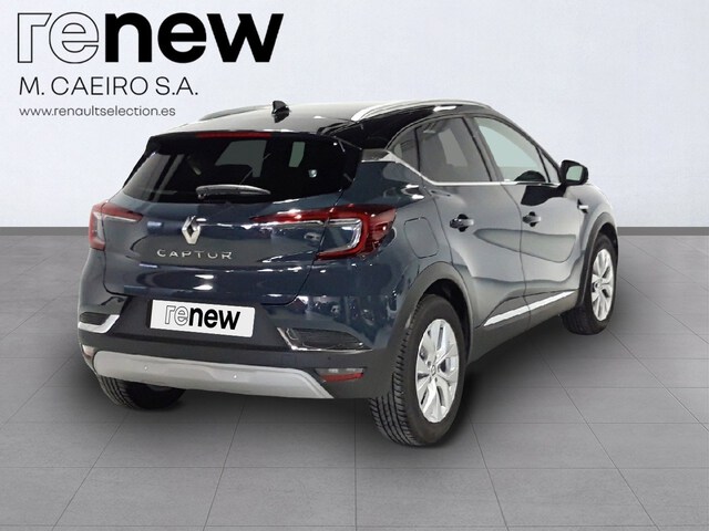 Outside Captur  Azul Volga con techo