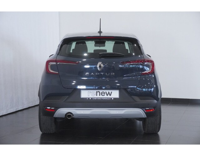 Outside Captur  Azul Volga