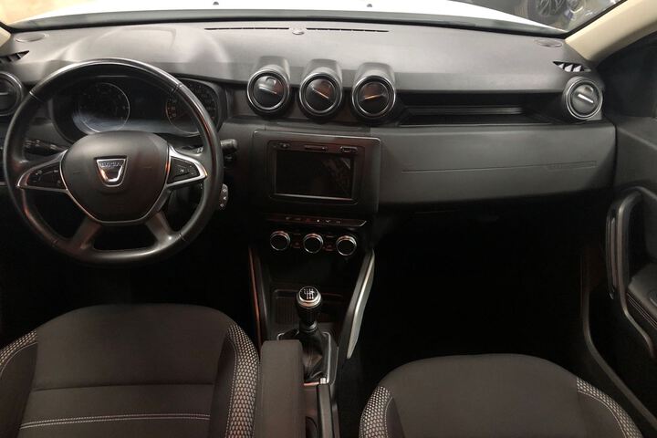 Inside Duster Diesel  Blanco Glaciar
