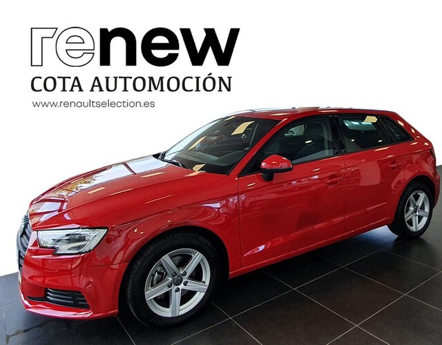 Outside A3 Sportback Diesel  Rojo tango