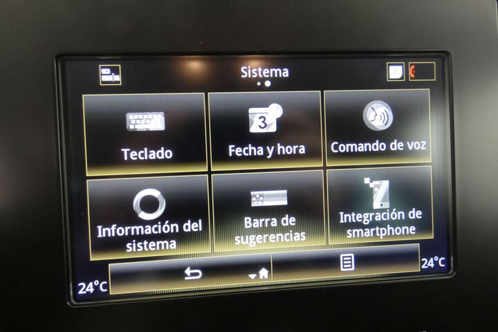 Inside Mégane Diesel  Blanco Glaciar