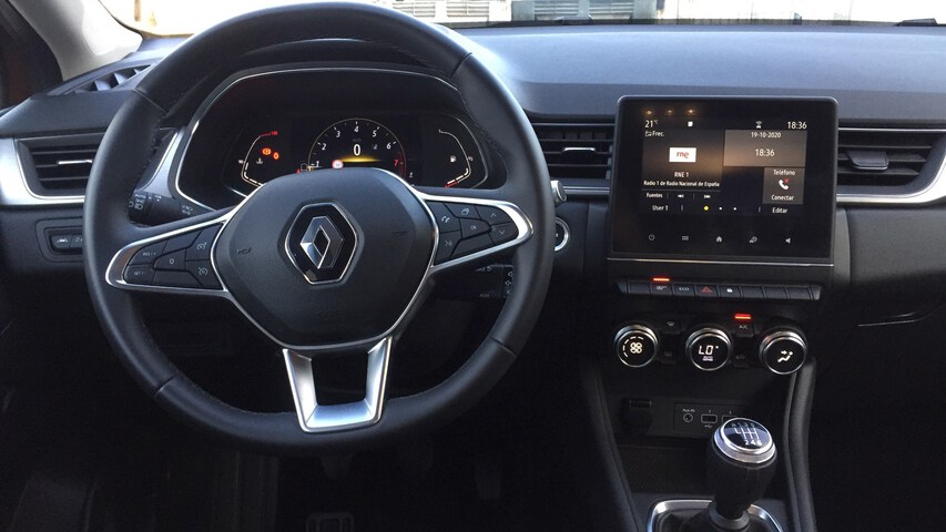 Inside Captur  Azul Rayo con techo 