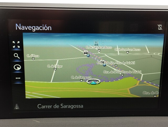 Inside UX 250h Híbrido  Azul Zafiro