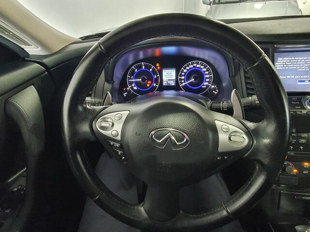 Inside QX70 Diesel  Black Obsidian