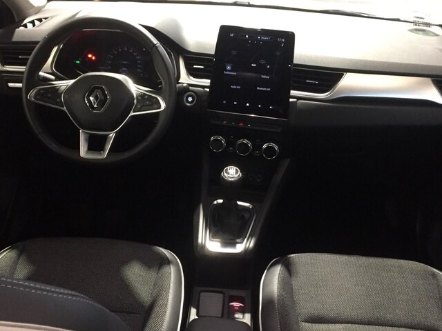 Inside Captur  Azul Volga con techo