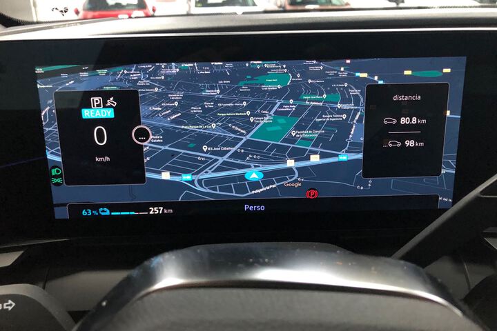 Inside Mégane Eléctrico  Negro Brillante
