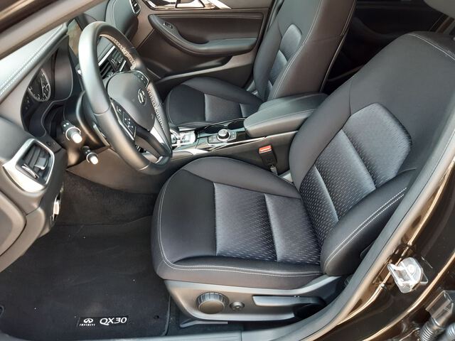 Inside QX30 Diesel  Black Obsidian