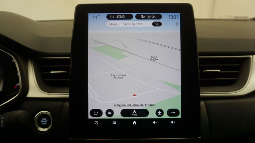 Inside Captur  Negro