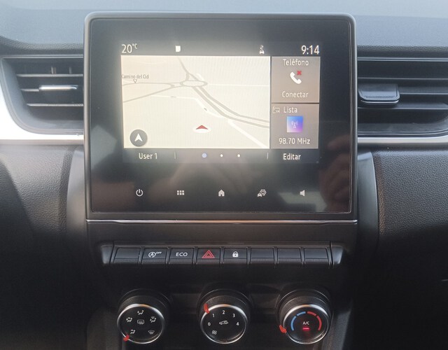 Inside Captur Diesel  Blanco Albatros