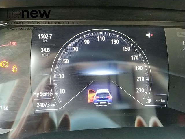 Inside Captur  Azul Rayo con techo 