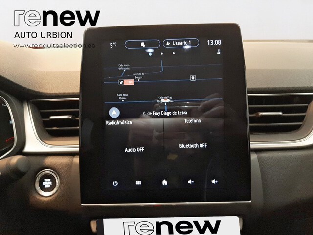 Inside Captur  Negro
