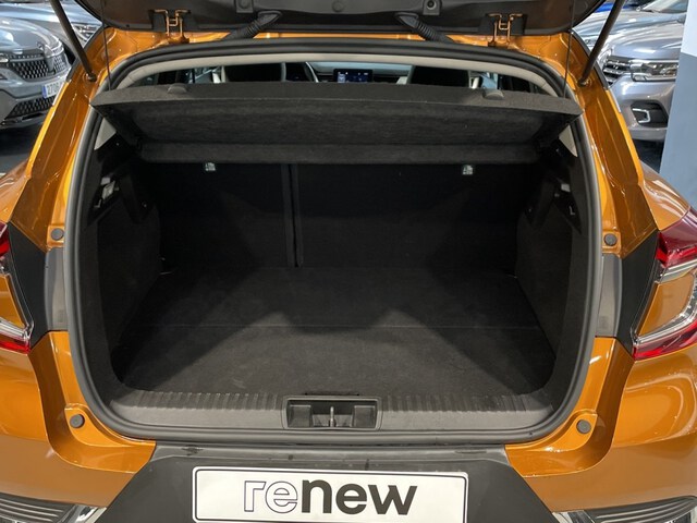 Inside Captur Híbrido Enchufable  Naranja Atakama con 
