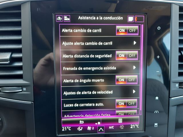 Inside Koleos  Negro Amatista