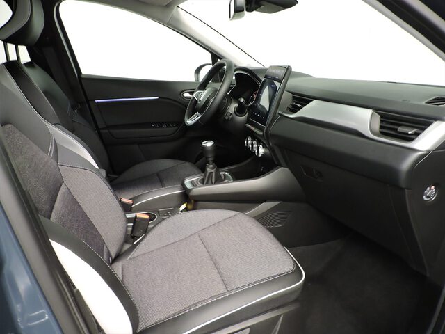 Inside Captur  Azul Volga con techo