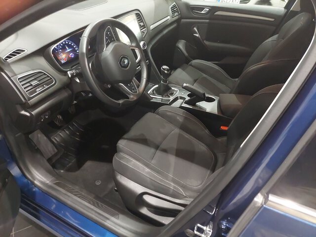 Inside Mégane Diesel  Azul Cosmos