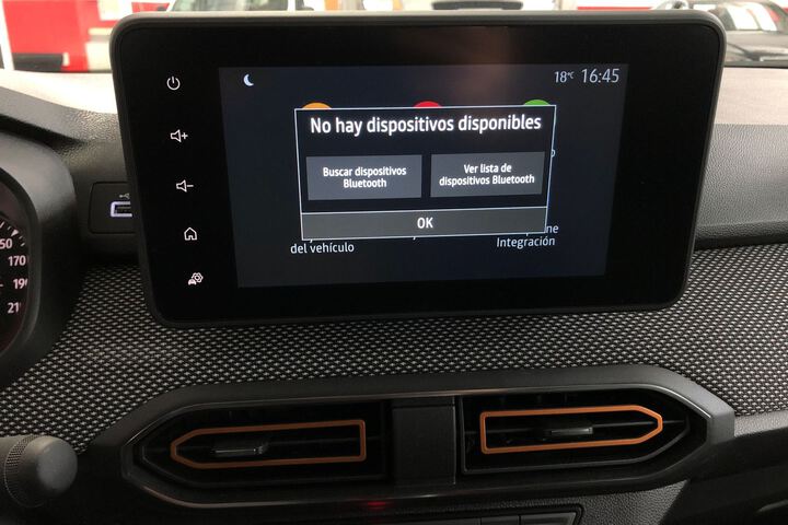 Inside Sandero Gasolina/Gas  Gris