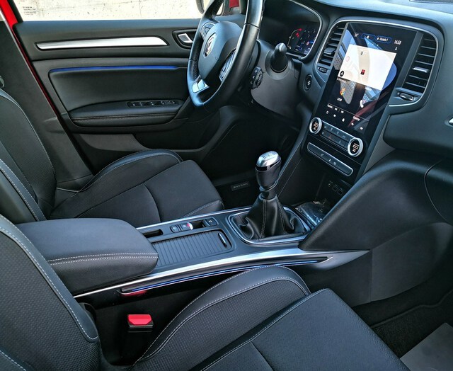Inside Mégane Sport Tourer  Rojo Deseo