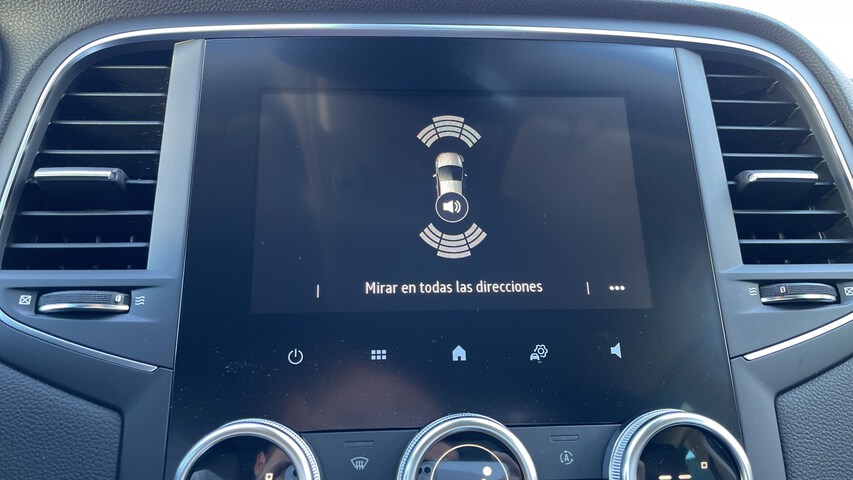 Inside Mégane Sport Tourer  Azul Cosmos