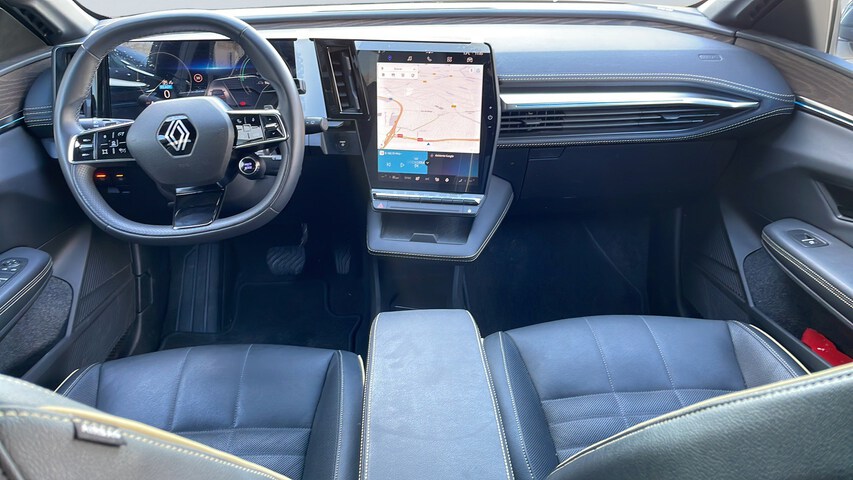 Inside Mégane Eléctrico  Carrocería Gris Piz