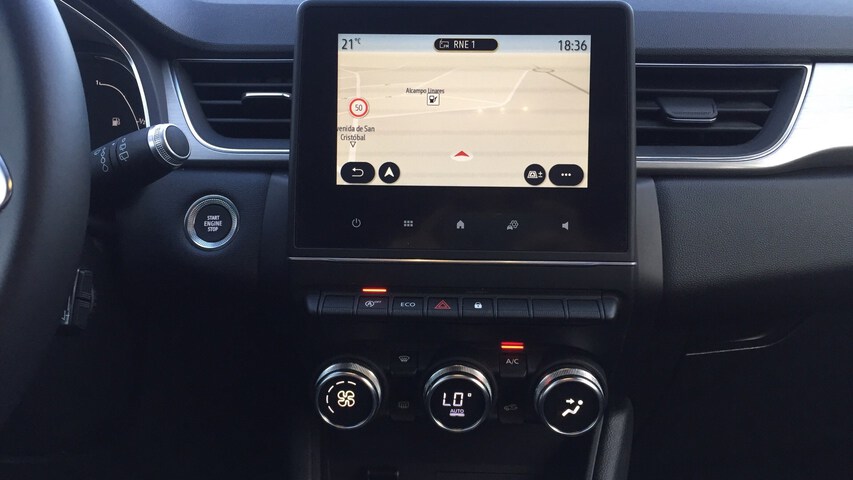 Inside Captur  Azul Rayo con techo 