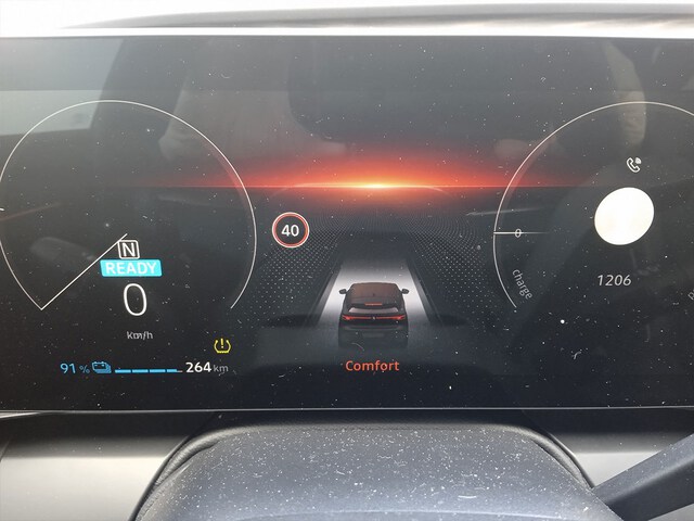 Inside Mégane Eléctrico  Carrocería Gris Zin