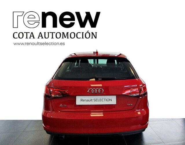 Outside A3 Sportback Diesel  Rojo tango