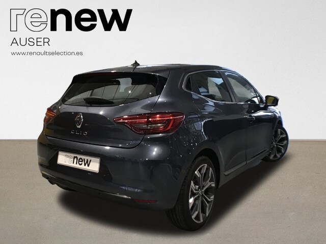 Outside Clio  Gris Titanium