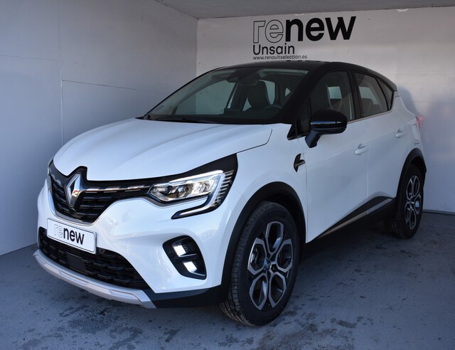 Captur Híbrido Enchufable  Blanco Nacarado con 