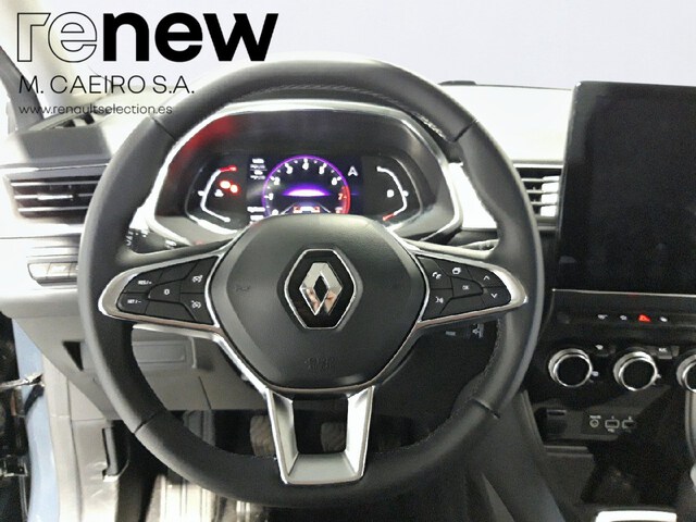 Inside Captur  Azul Volga con techo