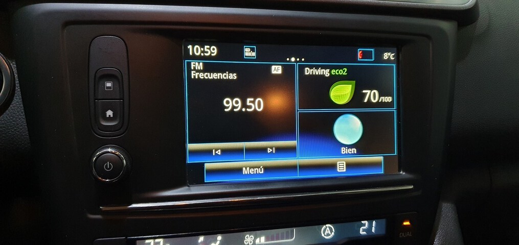 Inside Kadjar Diesel  Blanco Glaciar