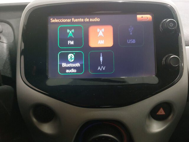 Inside Aygo  Blanco