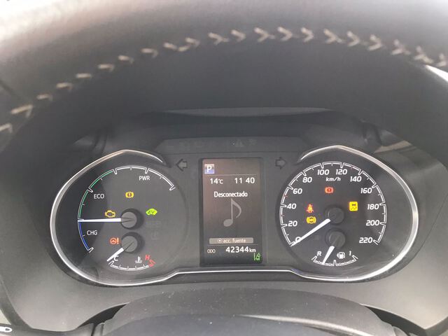 Inside Yaris Híbrido  Blanco Classic