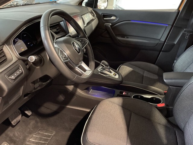 Inside Captur Híbrido Enchufable  Naranja Atakama con 