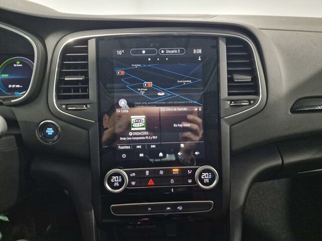 Inside Mégane Sport Tourer Híbrido Enchufable  Blanco