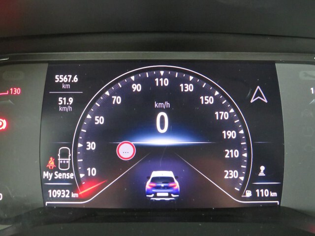 Inside Captur  Azul Volga con techo