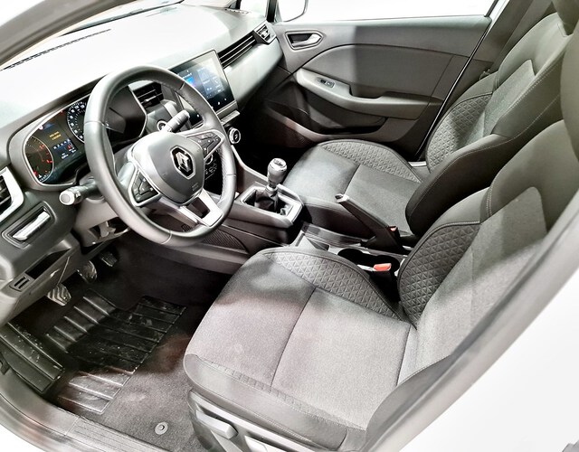 Inside Clio Diesel  Blanco Glaciar