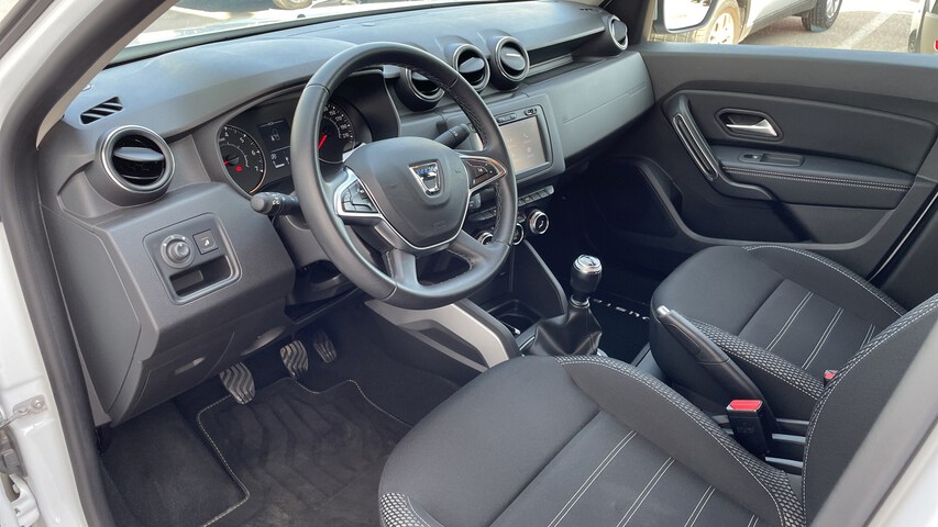 Inside Duster Diesel  Blanco Glaciar
