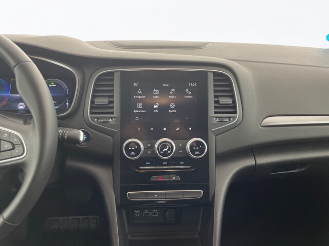Inside Mégane Híbrido Enchúfable  Gris Titanium