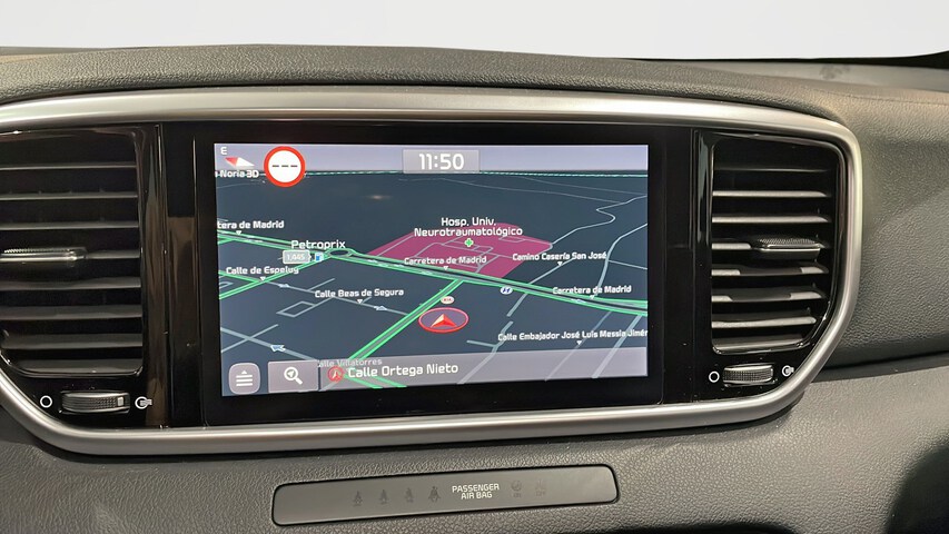 Inside Sportage Diesel  Infra Red