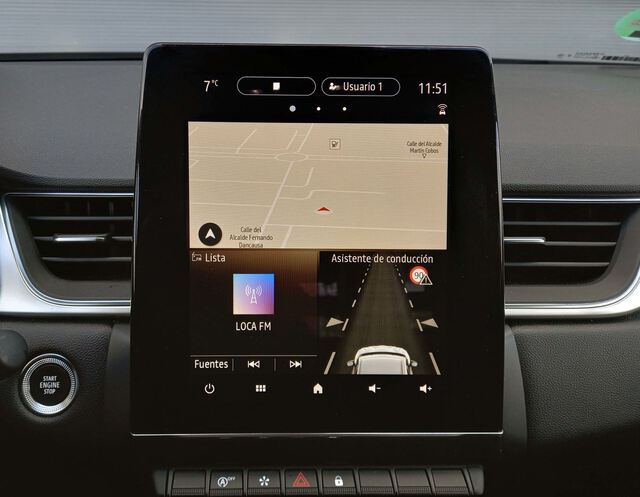 Inside Captur  Negro Brillante con 