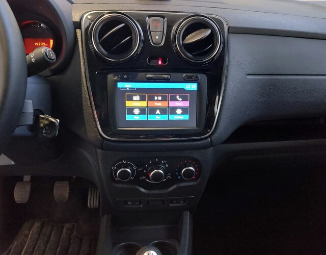 Inside Lodgy Diesel  Azul Turquesa