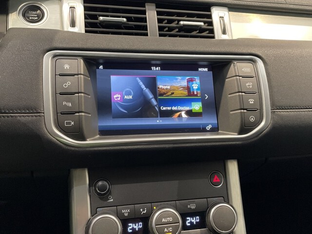 Inside Range Rover Evoque Diesel  Fuji White