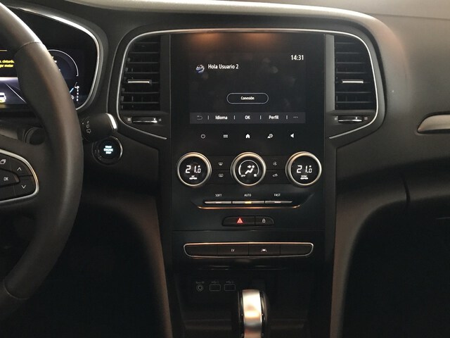 Inside Mégane Sport Tourer Híbrido Enchufable  Gris báltico