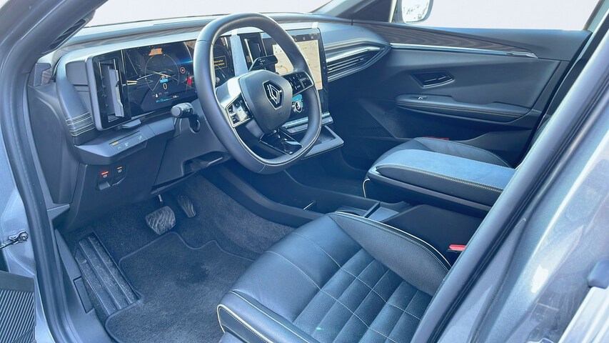Inside Mégane Eléctrico  Carrocería Gris Piz