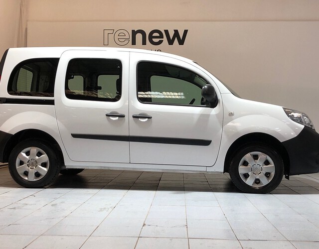 Outside Kangoo Combi Diesel  Blanco Mineral