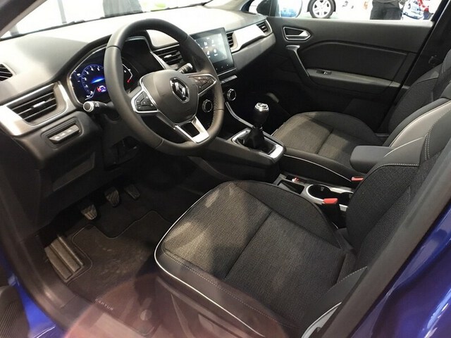 Inside Captur  Azul Rayo con techo 