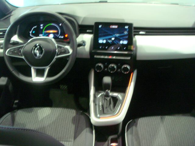 Inside Clio Híbrido  Blanco Glaciar