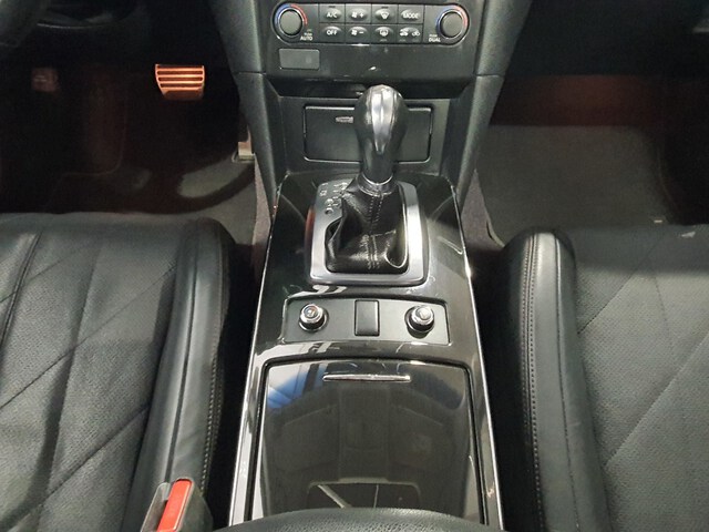 Inside QX70 Diesel  Black Obsidian