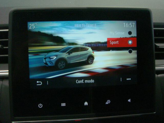 Inside Captur Gasolina/gas  Azul Rayo con techo 