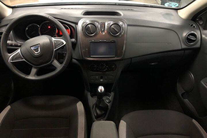 Inside Sandero Diesel  Blanco Glaciar